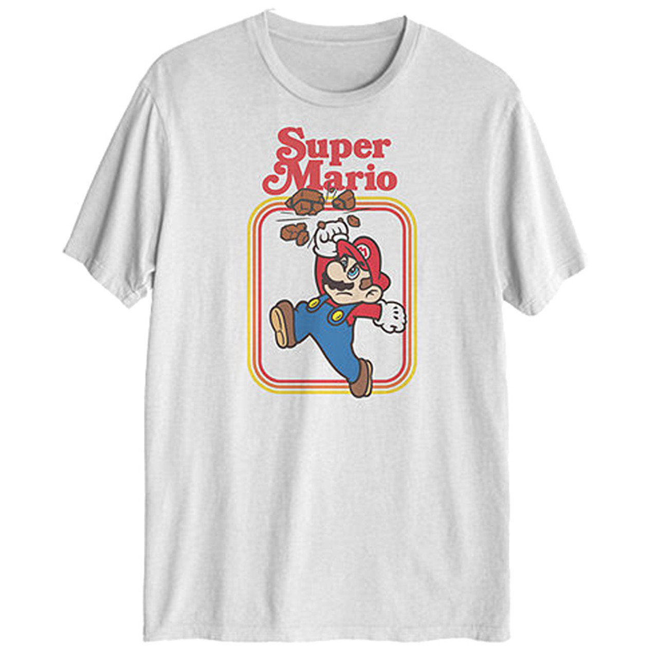 Super Mario White - Officially Licensed T-Shirt For Sale | DKOldies