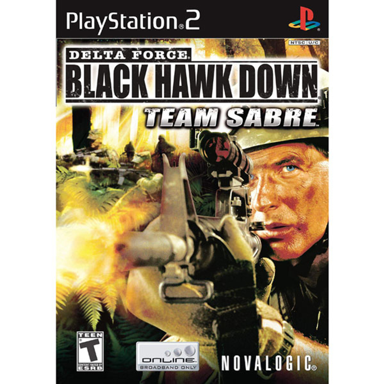 Delta Force Black Hawk Down Team Sabre PlayStation 2 PS2 Game For Sale DKOldies