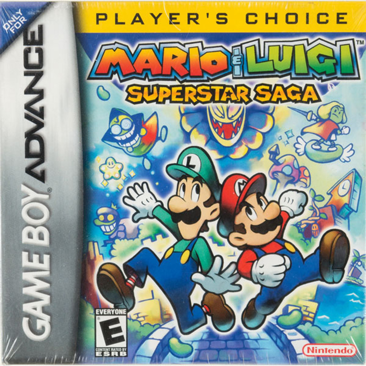 Complete Mario & Luigi Superstar Saga Player's Choice - GameBoy Advance