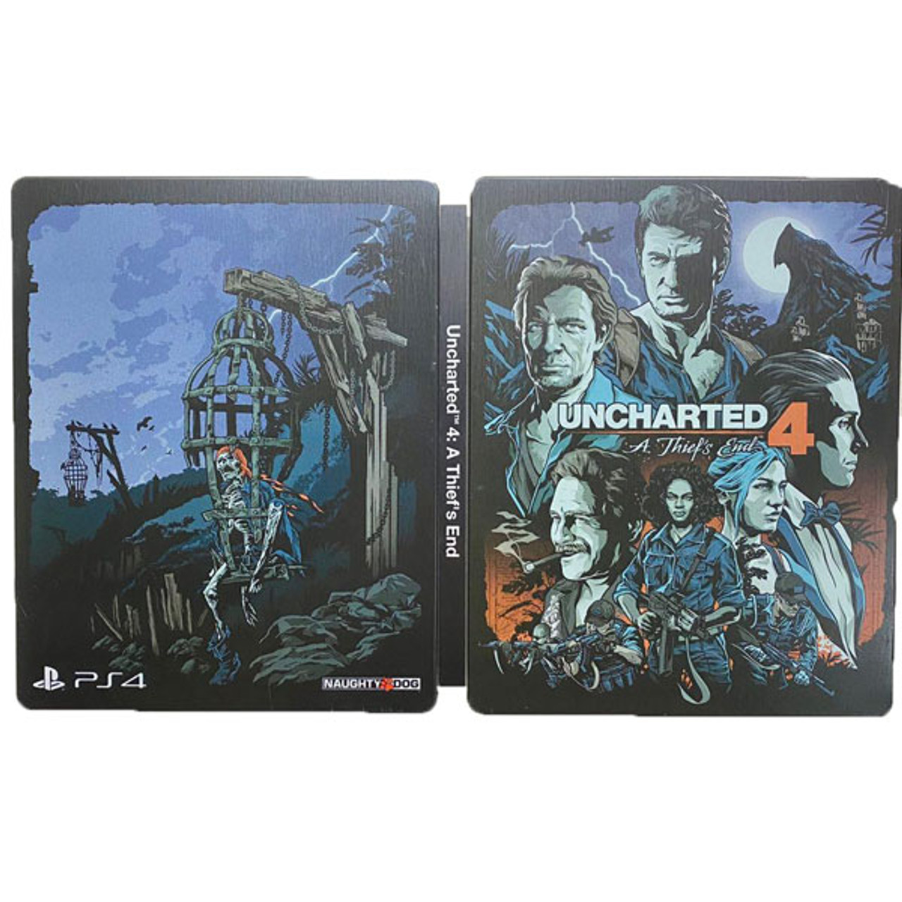 Uncharted 4 A Thief's End [ First Print Blue Case ] (PS4) USED