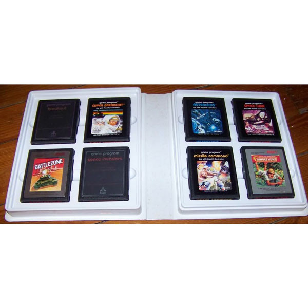 8-Cartridge Game Storage Book for Atari 2600 For Sale | DKOldies