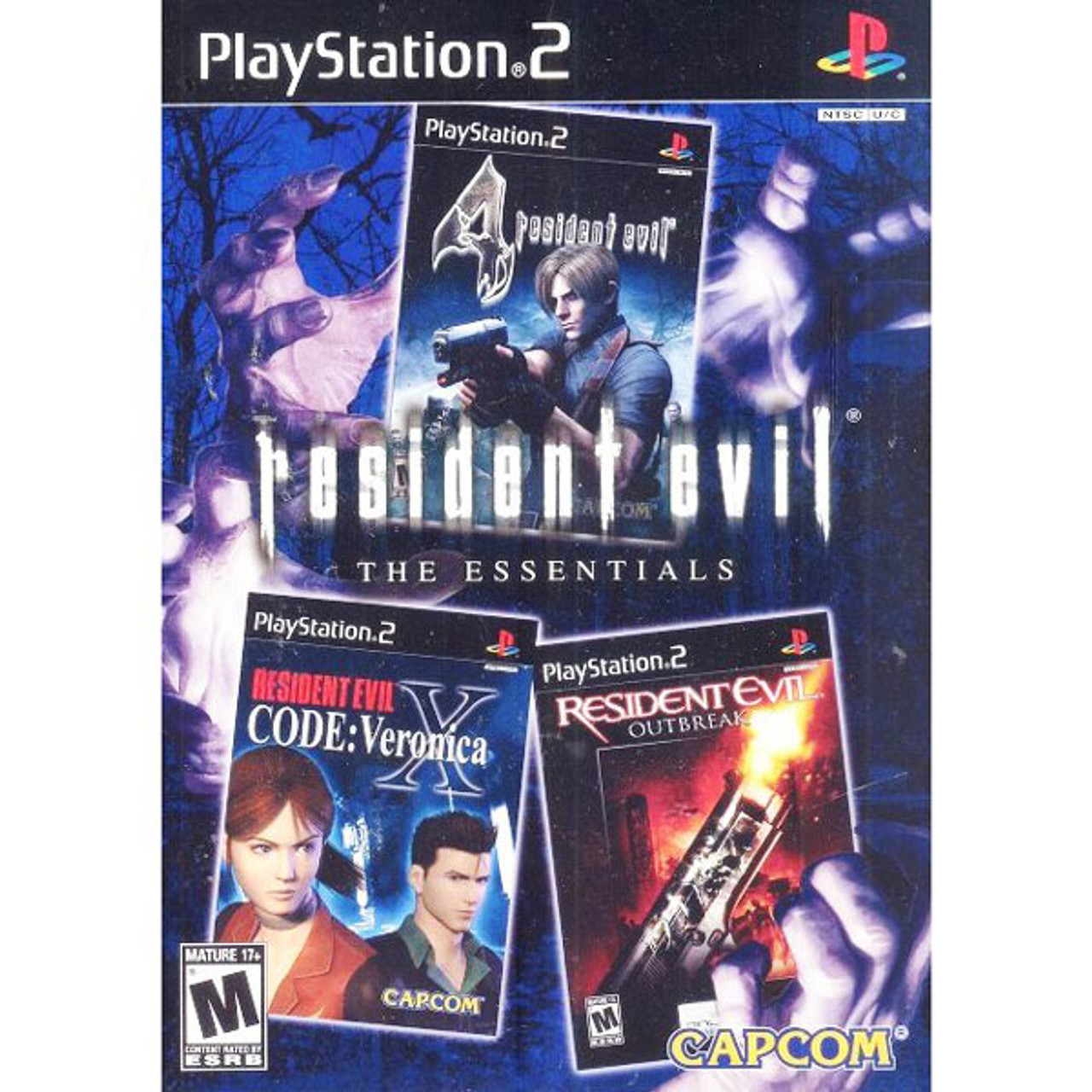  Resident Evil Essentials (Resident Evil Code: Veronica X / Resident  Evil Outbreak / Resident Evil 4) : Video Games