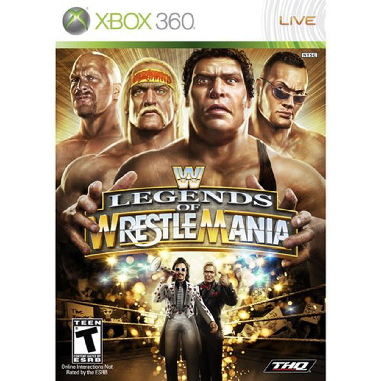 WWE Legends of Wrestlemania Xbox 360 Video For Sale DKOldies