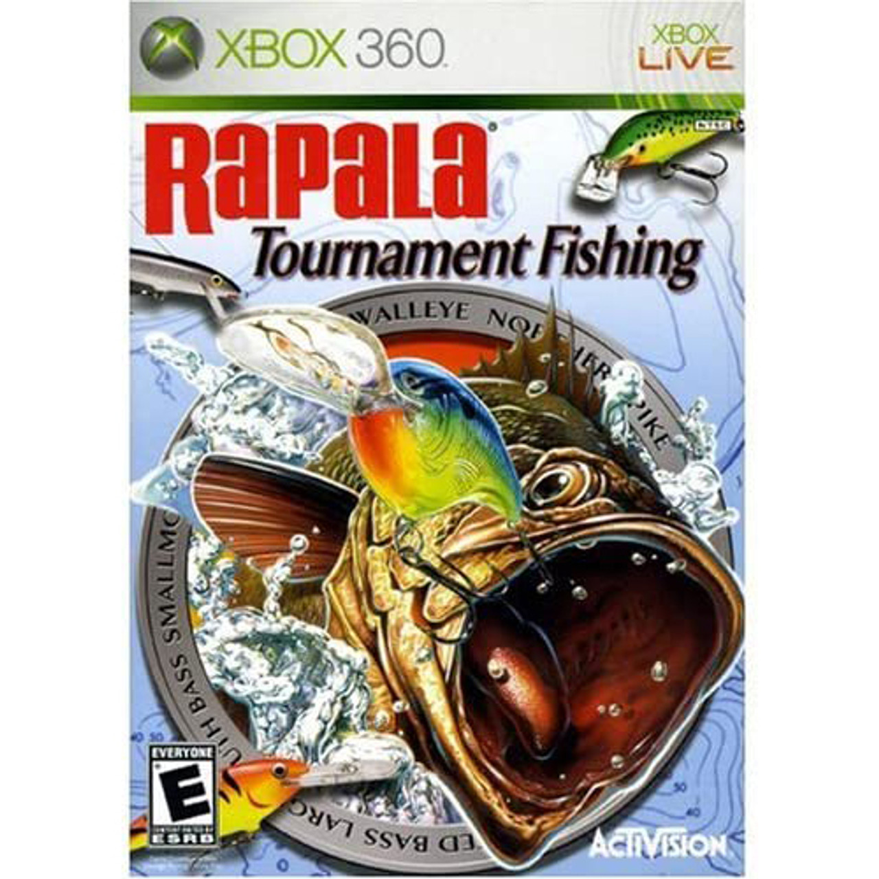 Rapala Tournament Fishing Xbox 360 Video For Sale