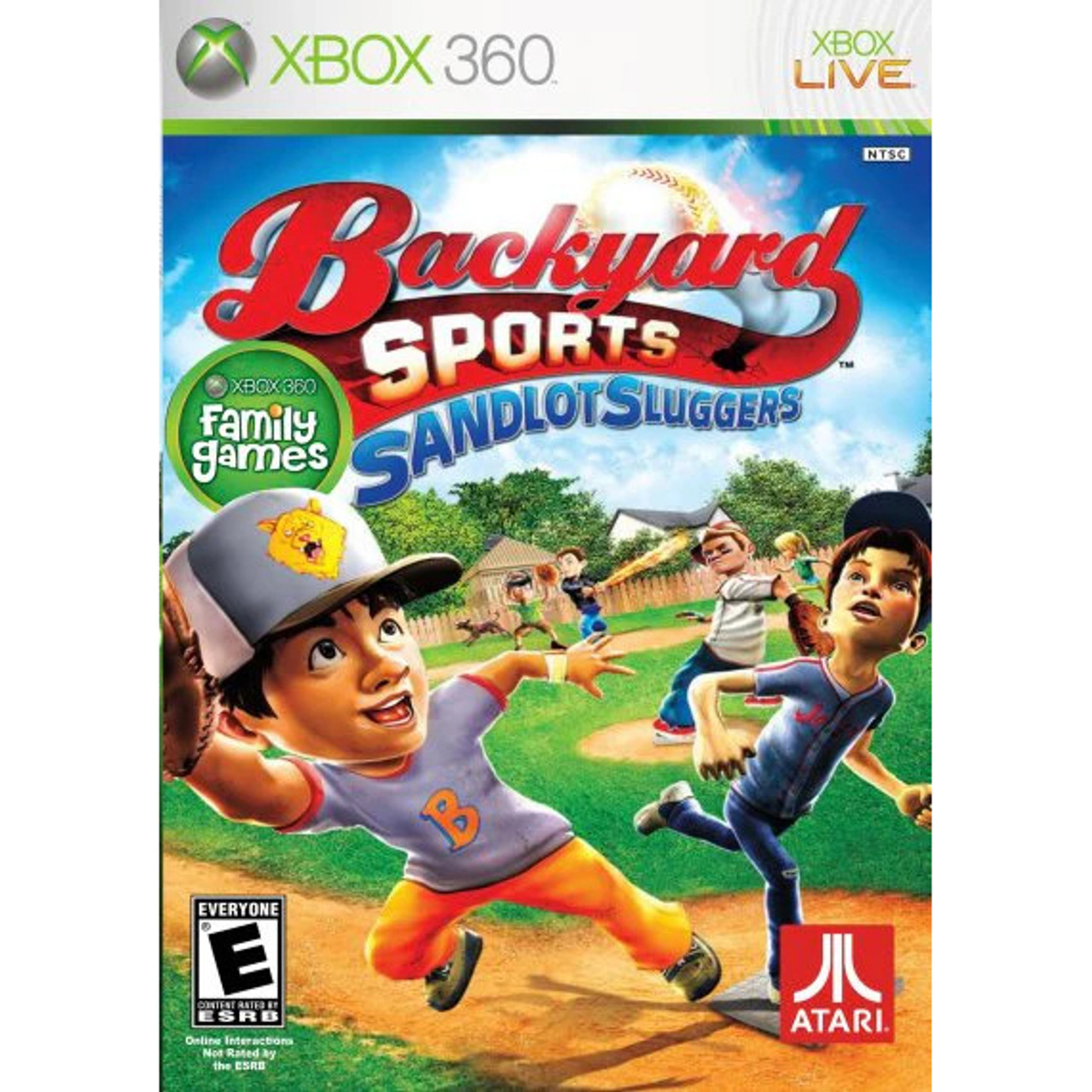 Backyard Sports Sandlot Sluggers Xbox 360 Video For Sale DKOldies