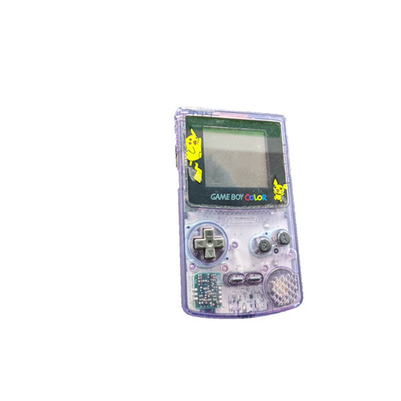 Nintendo Game Boy Color, transparent, violet