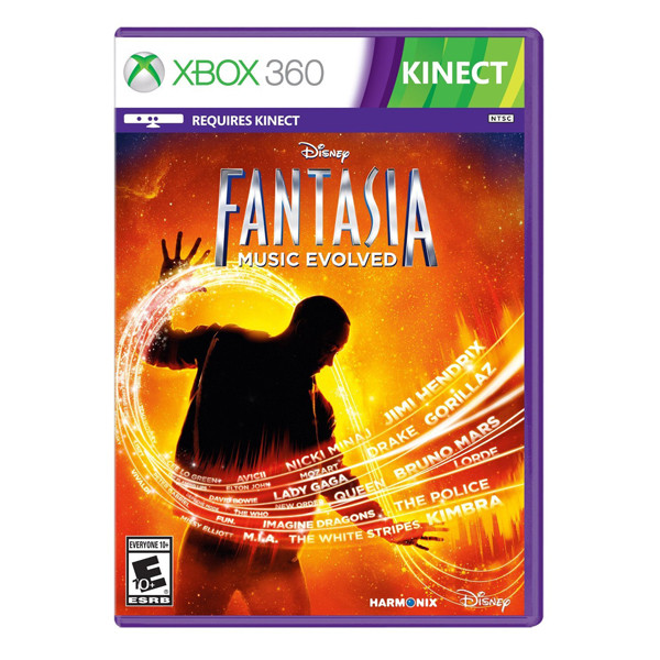 Disney Fantasia Music Evolved Xbox 360 Video For Sale DKOldies