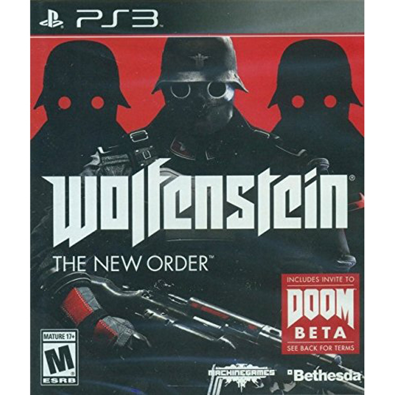 Grænseværdi Port roman Wolfenstein New Order PS3 Game For Sale | DKOldies