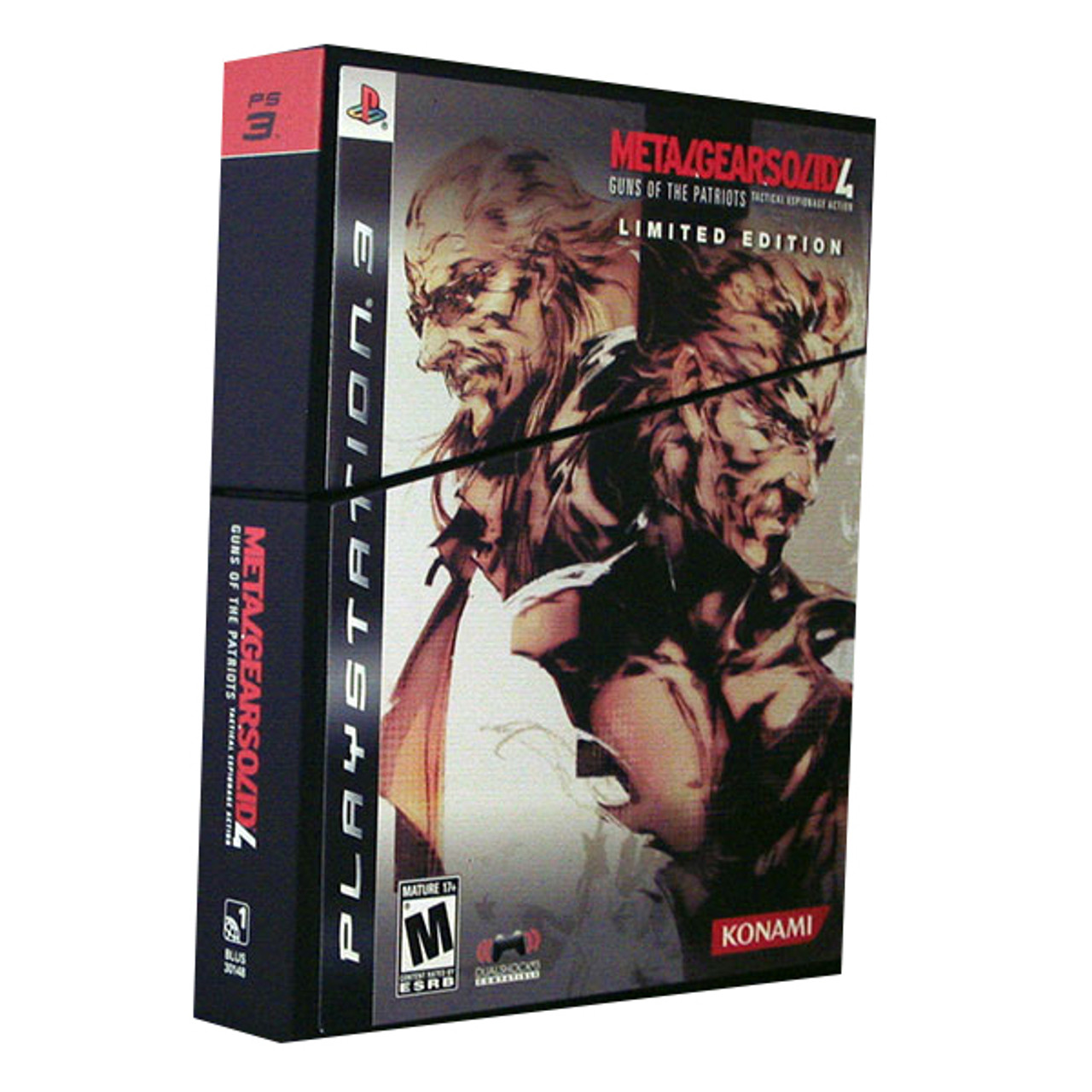 Complete Metal Gear Solid 4 Limited Edition PS3 Game For Sale