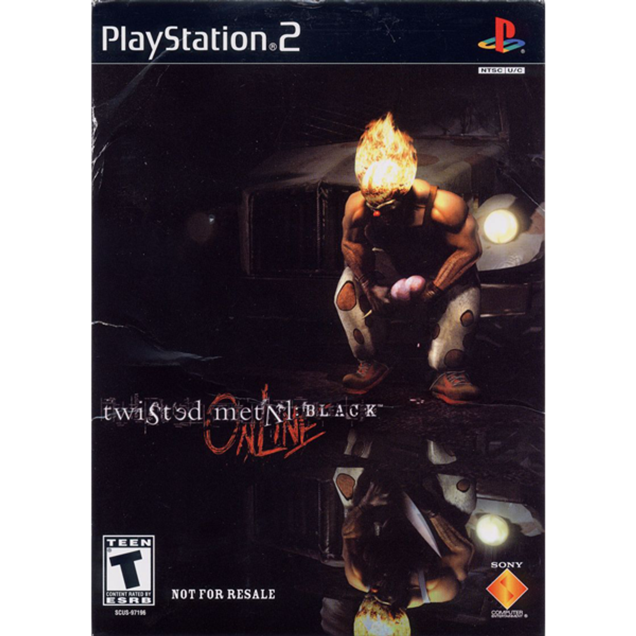 TWISTED METAL BLACK ONLINE PS2 PAL-EURO NEW