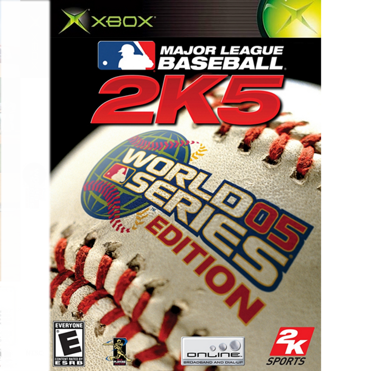 Major League Baseball 2K5 World Series Edition Xbox Game For Sale DKOldies