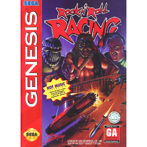 Complete Rock 'N Roll Racing Game For Sale | DKOldies
