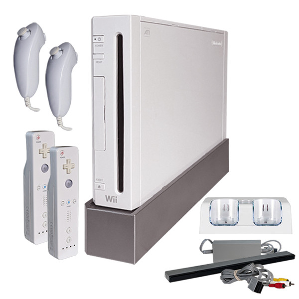 Wii System 2 Player Pak with Charger For Sale | DKOldies