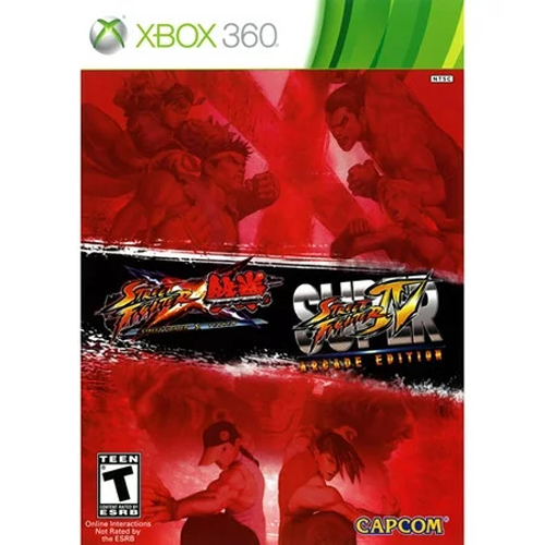 PS3 - Street Fighter X Tekken / Super Street Fighter IV Arcade Edition - US - Rare
