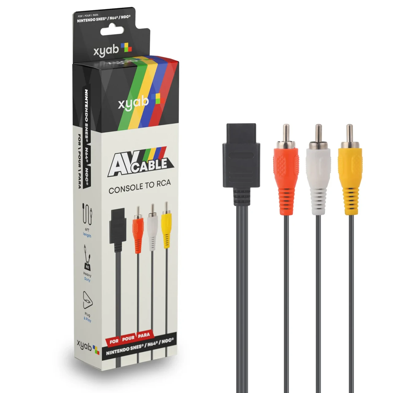 New Compatible AV Cords - GameCube, N64 and SNES | DKOldies