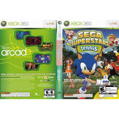 Sega Superstars Tennis with Live Arcade Video Game for Microsoft Xbox 360