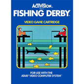 Fishing Derby Video Game for Atari 2600