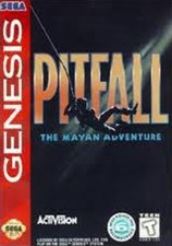 Pitfall Mayan Adventure - Genesis Game