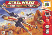 Star Wars Rogue Squadron Nintendo 64 N64 video game box art image pic