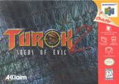 Turok 2 Seeds of Evil Nintendo 64 N64 video game box art image pic