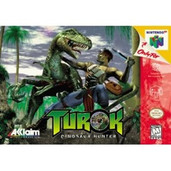 Turok Dinosaur Hunter Nintendo 64 N64 video game box art image pic