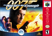 007 The World is Not Enough N64 box art