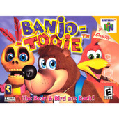 Banjo Tooie Nintendo 64 N64 used video game box art for sale online.
