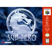 Mortal Kombat Mythologies Sub-Zero Video Game For Nintendo NES