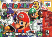 Mario Party 3 Nintendo 64 N64 video game box art image pic