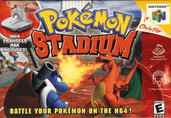 Pokemon Stadium Nintendo 64 N64 video game box art image pic