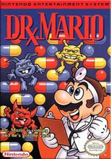 Dr. Mario Nintendo NES game box image pic