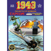 1943 The Battle of Midway Video Game For Nintendo NES