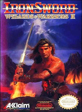 Iron Sword (Wizards and Warriors II) - NES Game