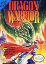 Dragon Warrior RPG Nintendo NES game box art image pic