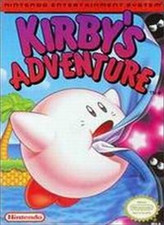 Kirby's Adventure Nintendo NES Game box image pic