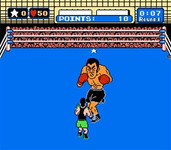 Punch-Out!! Nintendo NES for sale, in game screen shot.