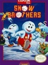 Snow Brothers - Nintendo NES Game Box Art