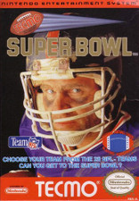 Tecmo Super Bowl NFL Football Nintendo NES game box image pic