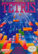 Tetris Nintendo NES game box art image pic