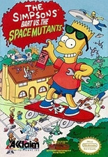 Simpsons Bart Vs. The Space Mutants - NES Game