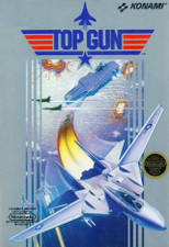 Top Gun Nintendo NES game box art image pic