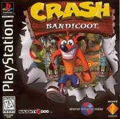 Crash Bandicoot (Black Label) Video Game for Sony Playstation 1