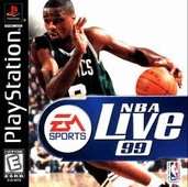 NBA Live 99 - PS1 Game