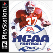 NCAA Football 2001 Video Game For Sony PS1