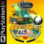 Pro Pinball Big Race USA - PS1 Game