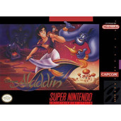Aladdin, Disney's - SNES Game box cover
