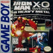Iron Man X-O Manowar Heavy Metal - Game Boy