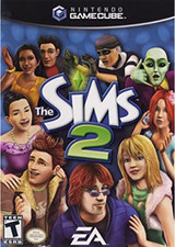 Sims 2 video game for the Nintendo GameCube 