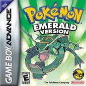 Pokemon Emerald Version GameBoy Advance Box Art