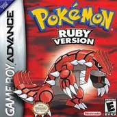 Pokemon Ruby Version Game Boy Advance Box Art